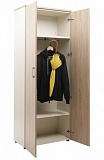 Шкаф NW 2080L для одежды вяз натуральный / бежевый фото